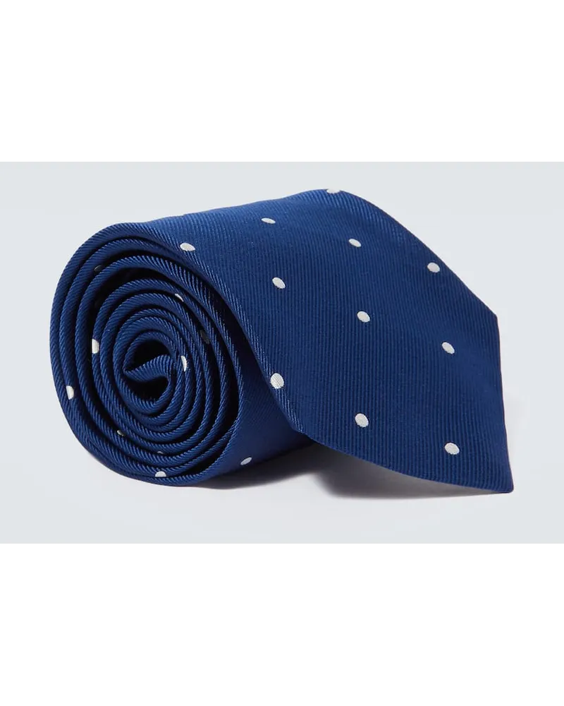 Loro Piana Cravatta in seta Multicolore