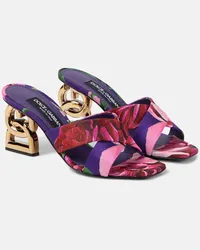 Dolce & Gabbana Sandali in jacquard Multicolore