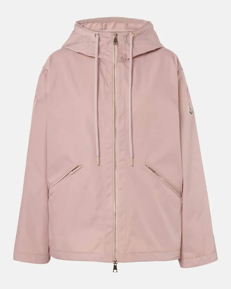 Moncler Giacca Cassiopea in gabardine Rosa
