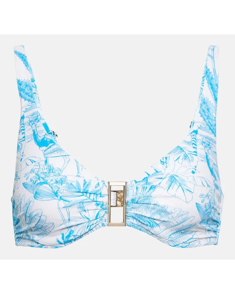 Melissa Odabash Top bikini Bel Air Blu