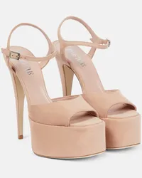 Paris Texas Sandali Pamela in suede Rosa