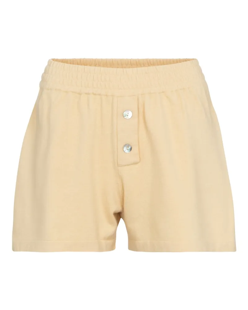 Live The Process Shorts in misto cashmere Giallo