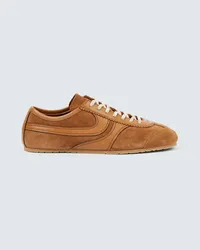 Dries van Noten Sneakers in suede Marrone