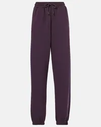 adidas Pantaloni sportivi in pile Viola