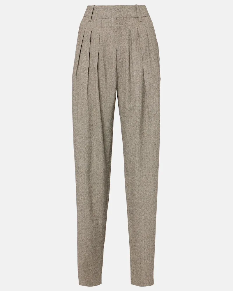 Isabel Marant Pantaloni tapered Iwena Multicolore