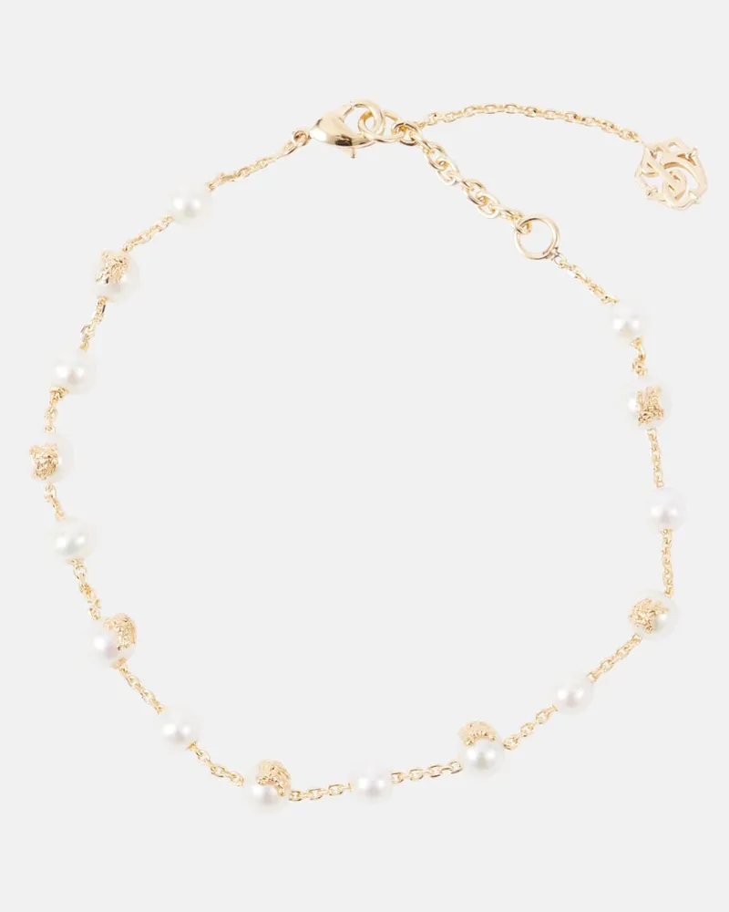 Burberry Bracciale con perle Oro