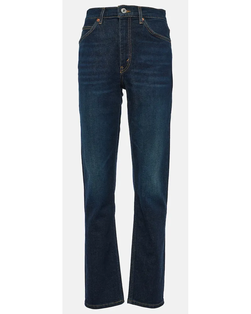 RE/DONE Jeans regular 70s a vita alta Nero