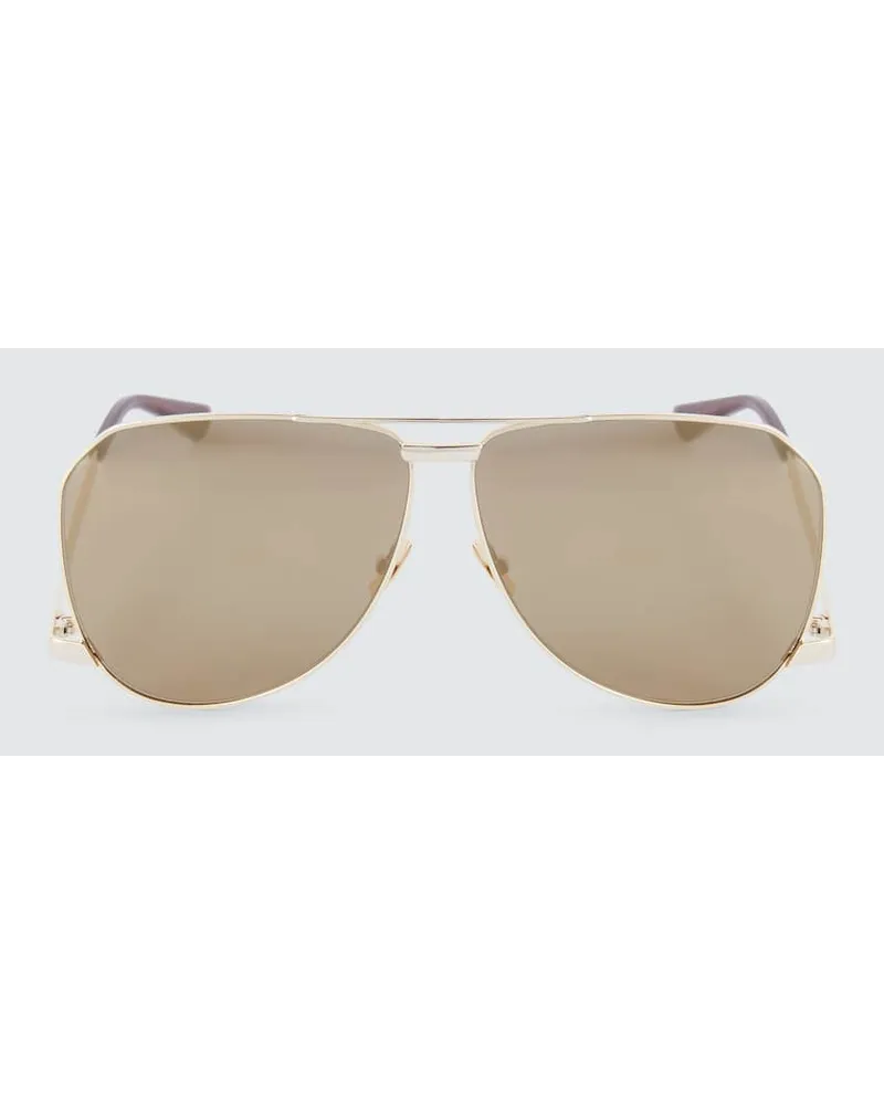 Saint Laurent Occhiali aviator SL 690 Oro