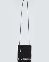 Givenchy Borsa porta smartphone con logo Nero