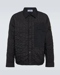 Stone Island Giacca trapuntata Compass Nero