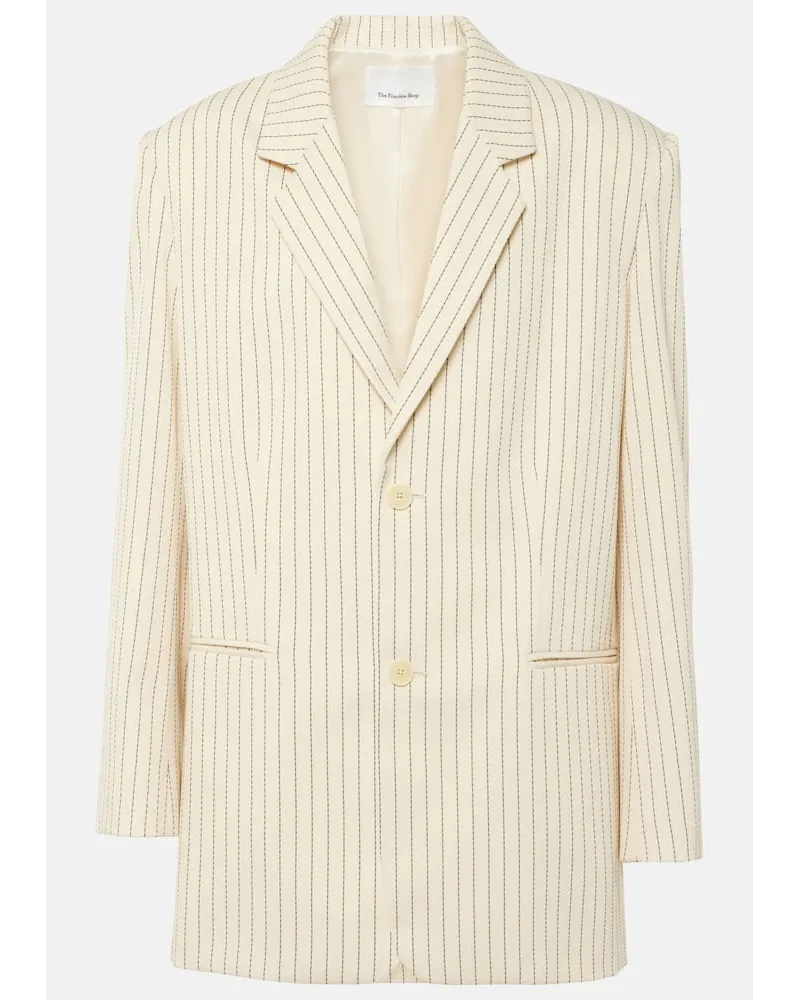 FRANKIE Shop Blazer Aiden in twill gessato Neutro