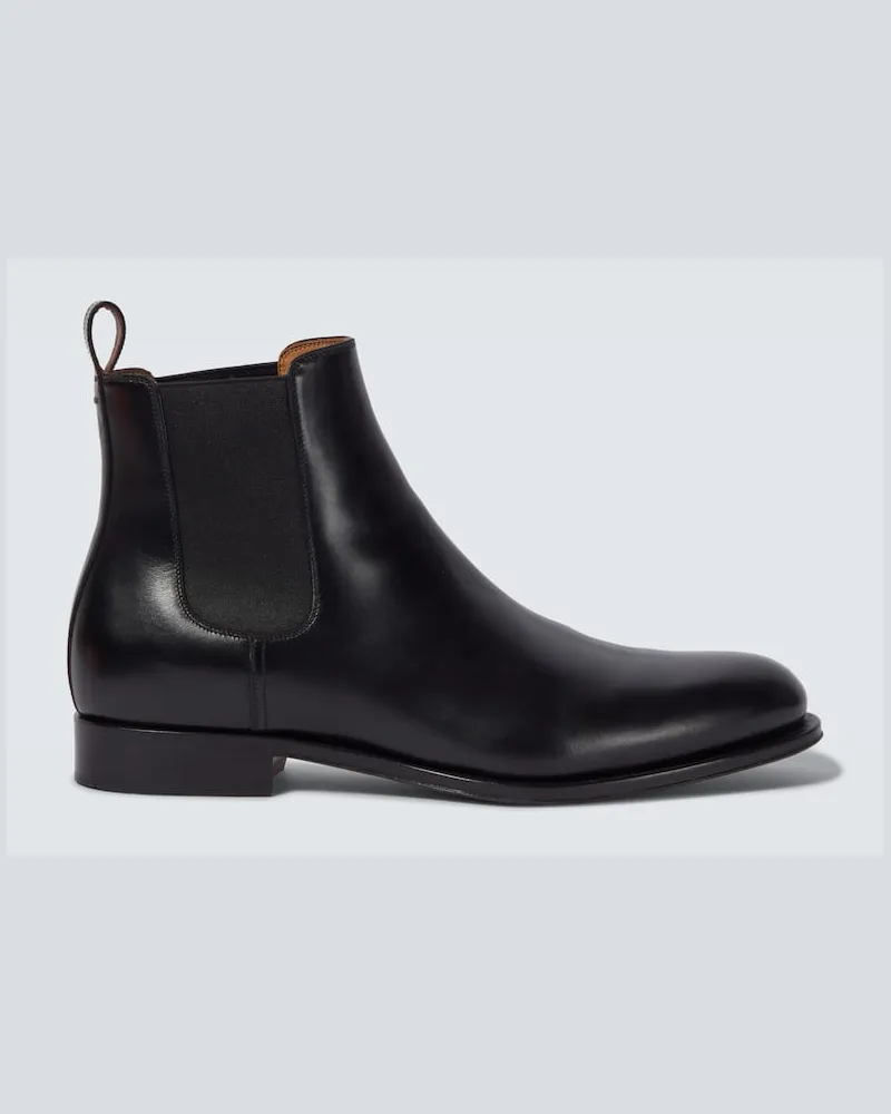 Loro Piana Stivaletti Chelsea Rory Walk in pelle Nero