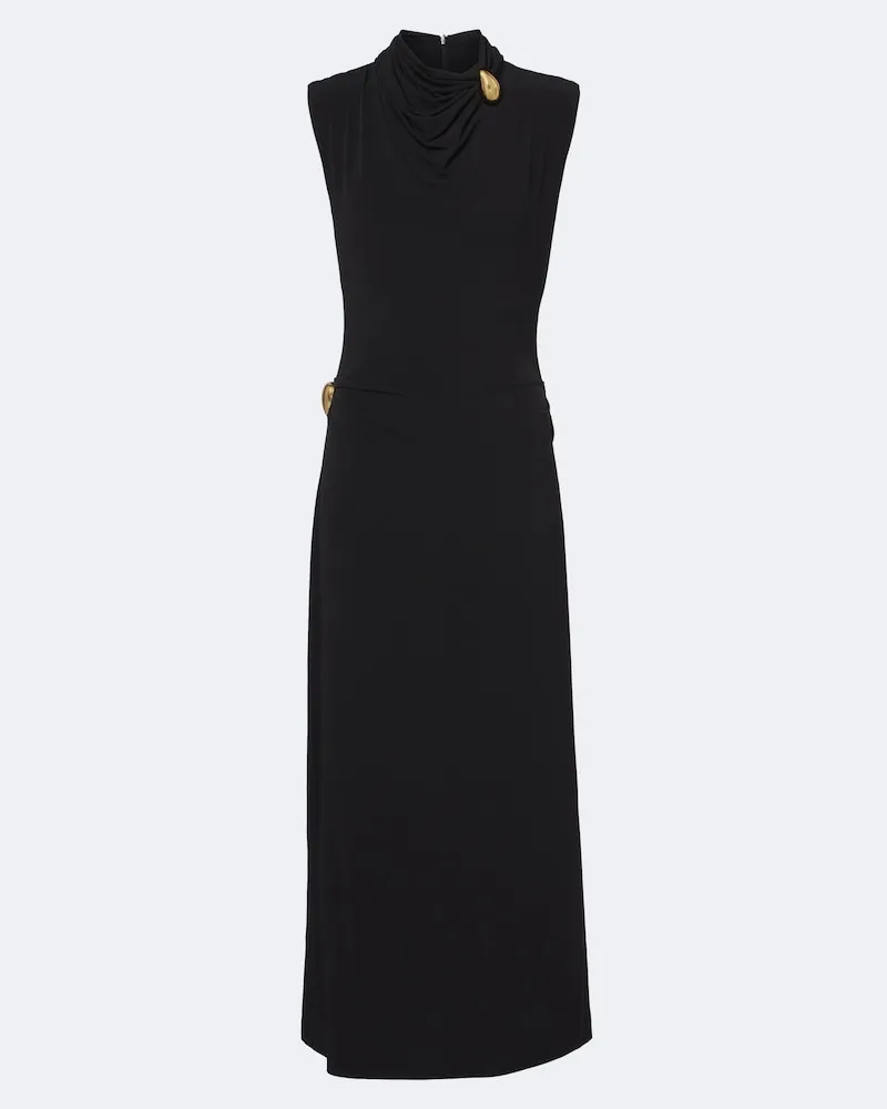Altuzarra Abito midi Betsy in jersey Nero