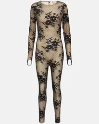 Wolford x N21 - Jumpsuit Pattie con pizzo Multicolore