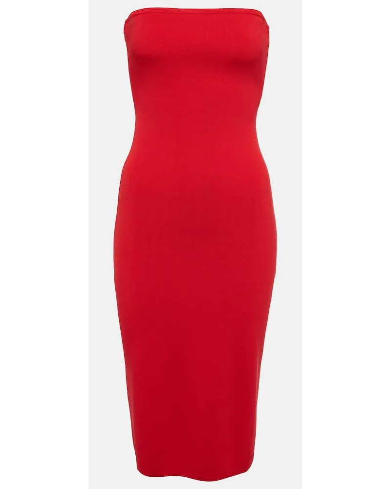 STAUD Abito midi Canna Rosso