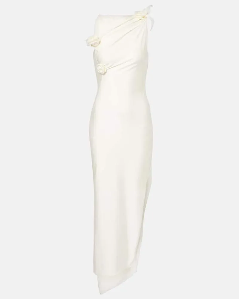 COPERNI Abito midi asimmetrico Bianco