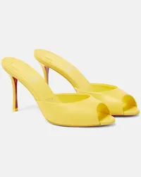 Christian Louboutin Sandali Me Dolly 85 in pelle Giallo