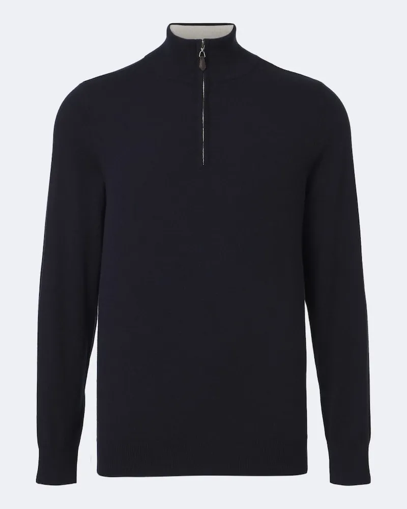 arch4 Pullover Mr Fenchurch in cashmere Blu