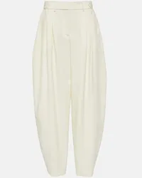 Stella McCartney Pantaloni in lana Bianco