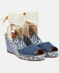 Chloé Chloé Sandali espadrillas Piia con zeppa Blu