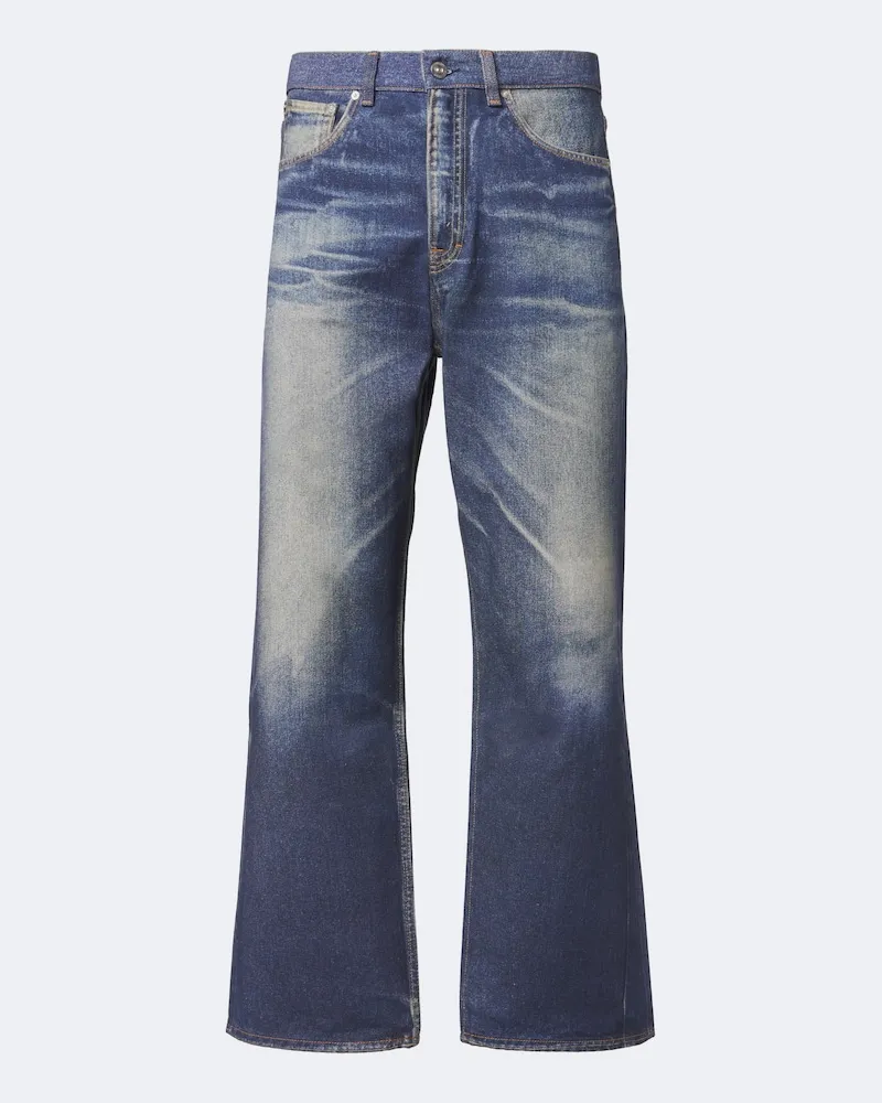 Our Legacy Jeans a gamba larga Third Cut Blu