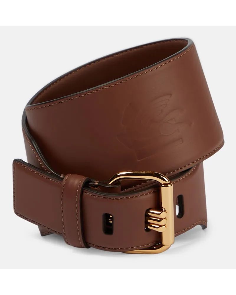 Etro Cintura in pelle Marrone