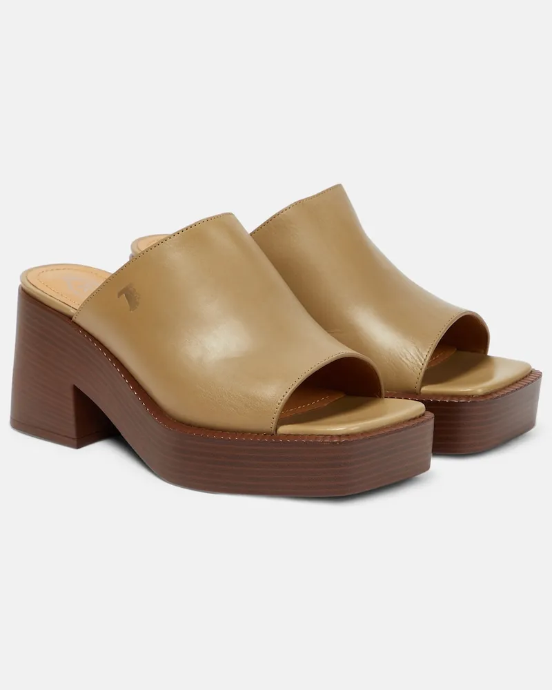 TOD'S Sandali in pelle Beige