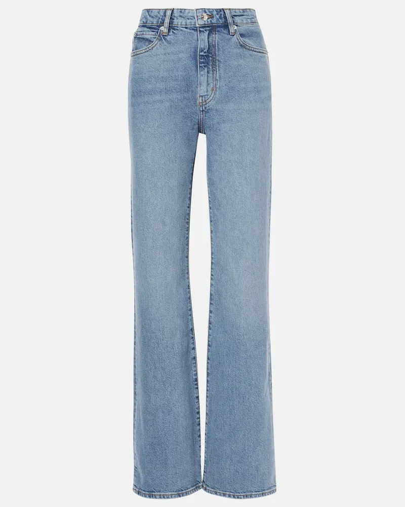 Frame Denim Jeans flared Arrow a vita alta Blu