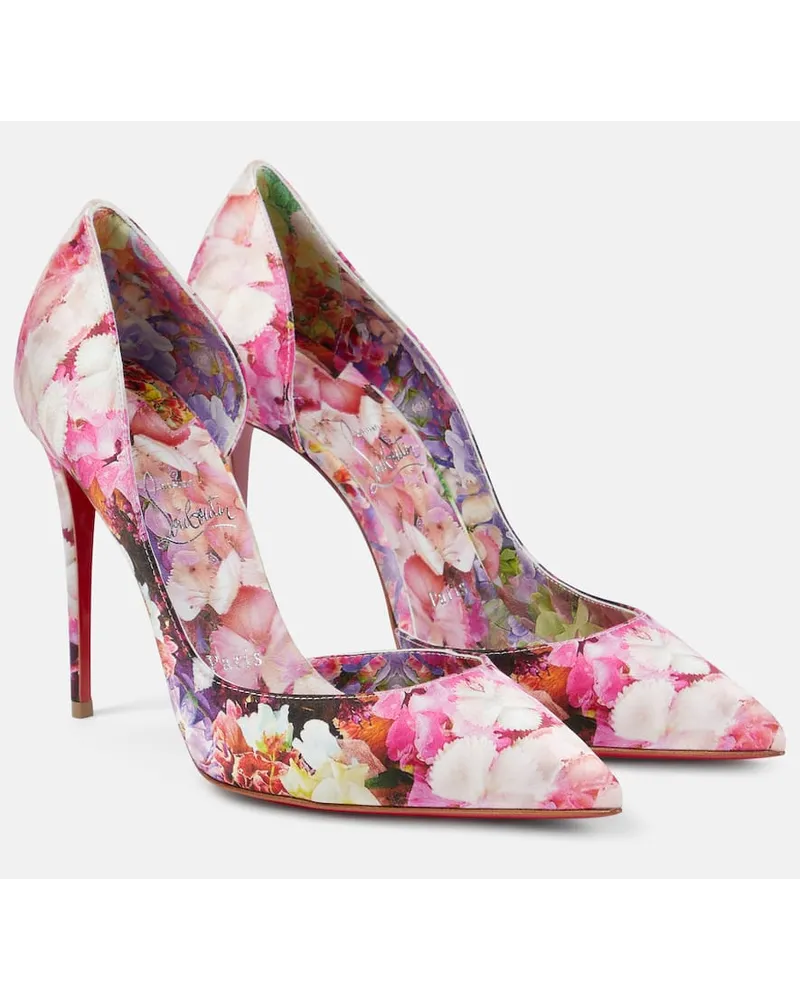 Christian Louboutin Pumps Iriza 100 in crÃªpe di raso Multicolore