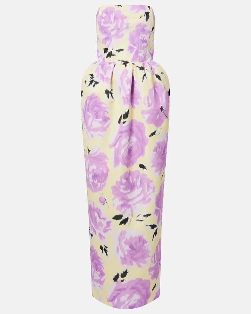 Patou Giacca cropped in misto cotone Giallo