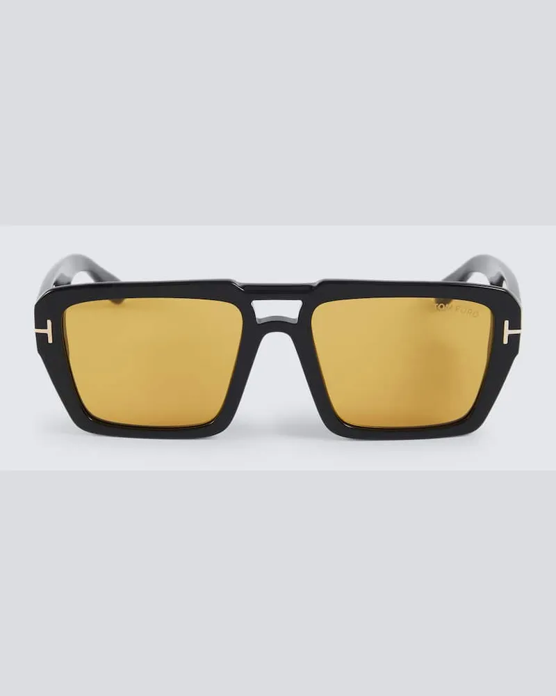 Tom Ford Occhiali da sole quadrati Redford Nero