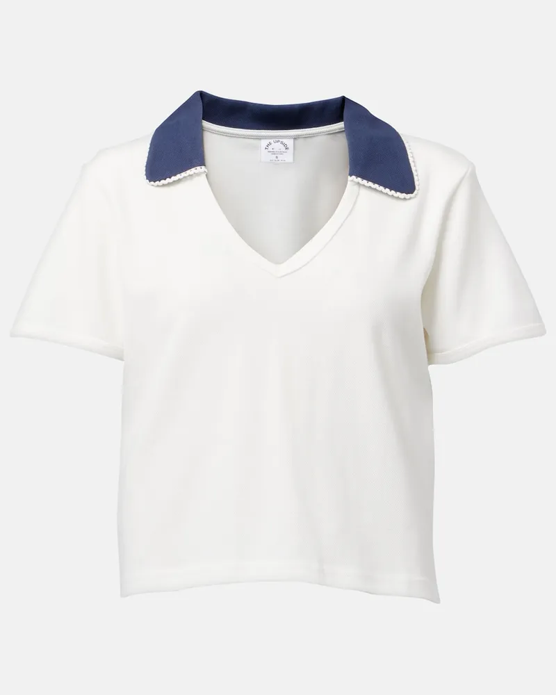 The Upside Polo Jacobs in cotone Bianco