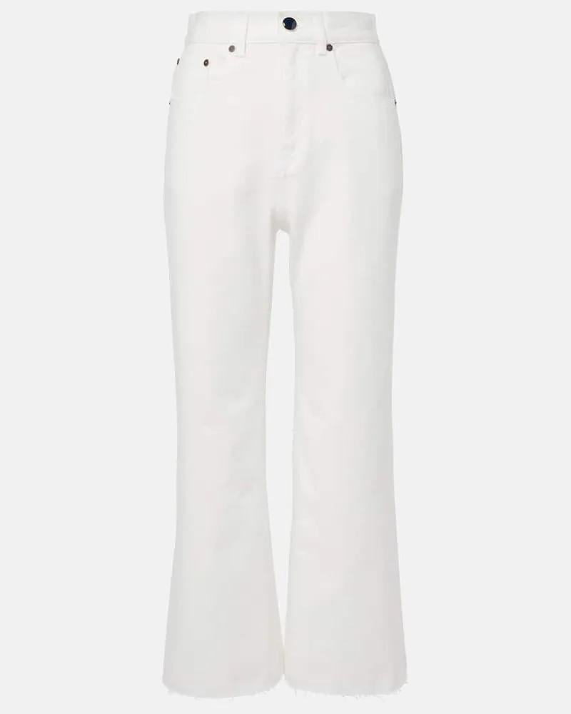 Victoria Beckham Jeans regular Bianco