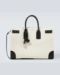 Saint Laurent Borsa Sac De Jour Thin Large Bianco