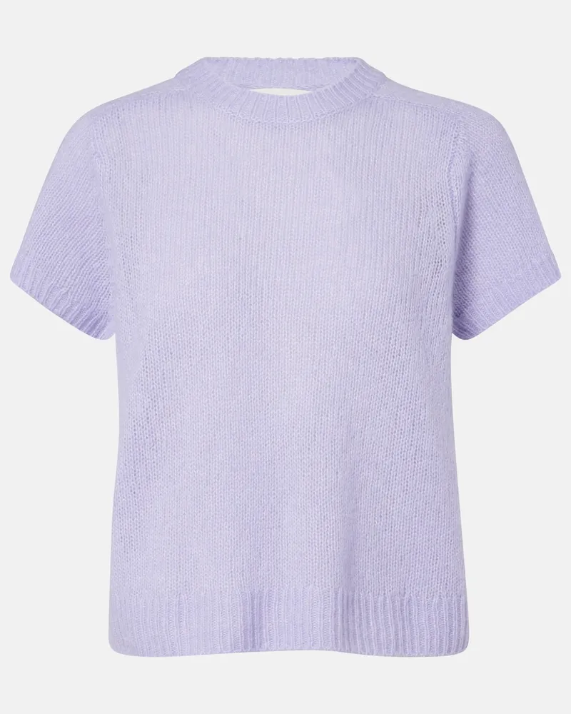 Lisa Yang Pullover Siona in cashmere e seta Viola