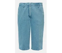 Bermuda di jeans a vita media