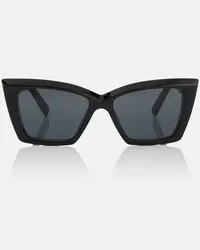 Saint Laurent Occhiali da sole cat-eye SL 657 Nero