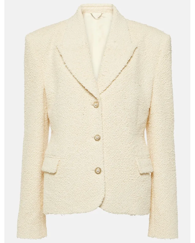Magda Butrym Blazer in bouclÃ Neutro