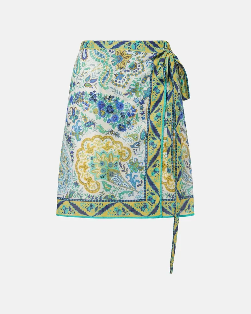 Etro Pareo in cotone con stampa Multicolore