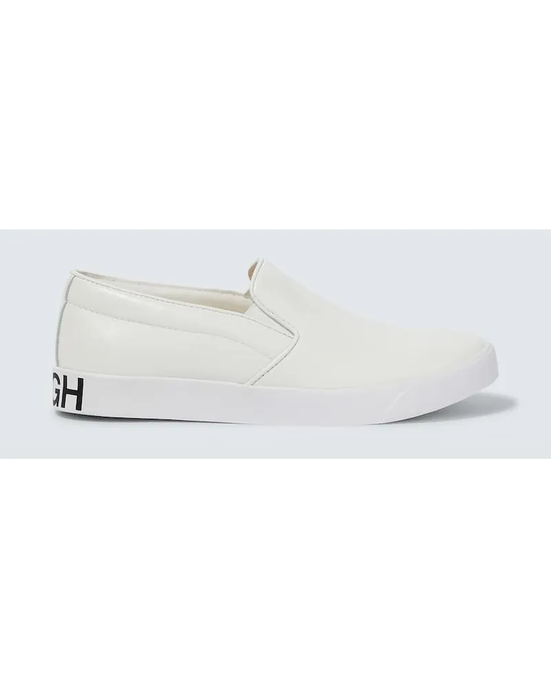 Comme des Garçons Comme des Garçons Homme Sneakers slip-on in pelle Bianco