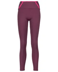 LANSTON Leggings Leap a vita media Rosso