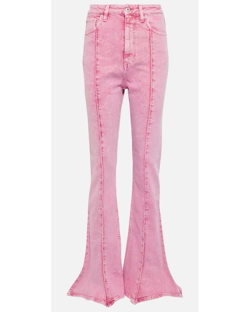 Y/PROJECT Jeans flared Classic Trumpet Rosa