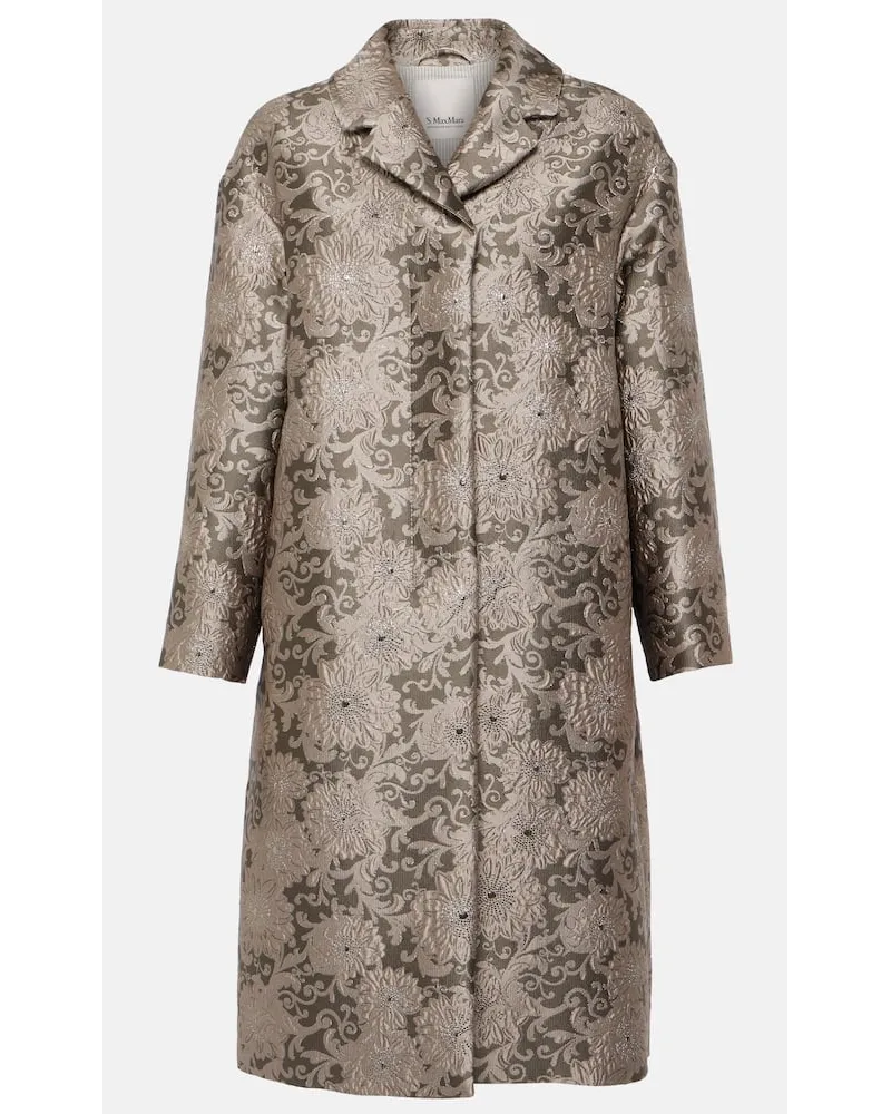 Max Mara Giacca Effi in jacquard Grigio