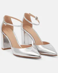 Gianvito Rossi Pumps in pelle Argento