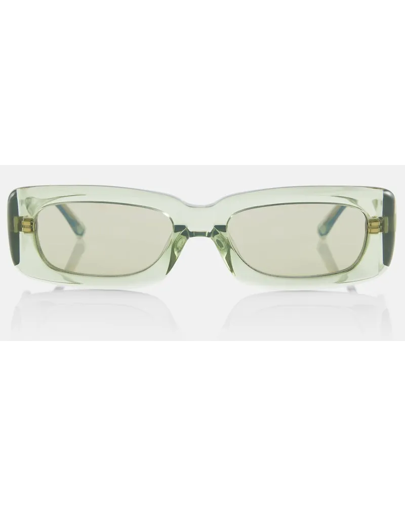 ATTICO x Linda Farrow - Occhiali da sole Mini Marfa Verde