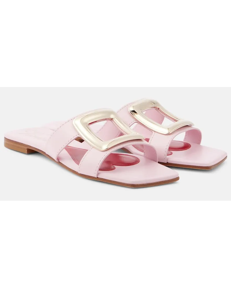 Roger Vivier Sandali Viv" By The Sea in pelle Rosa