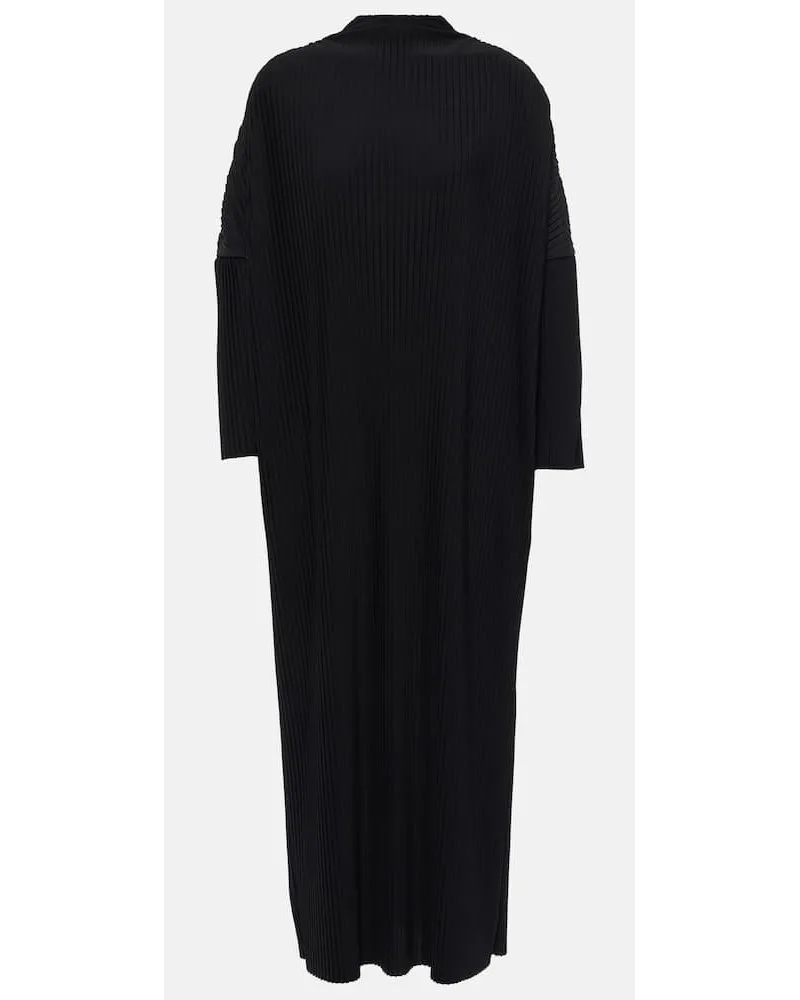 Max Mara Leisure - Abito midi Faraone in jersey Nero