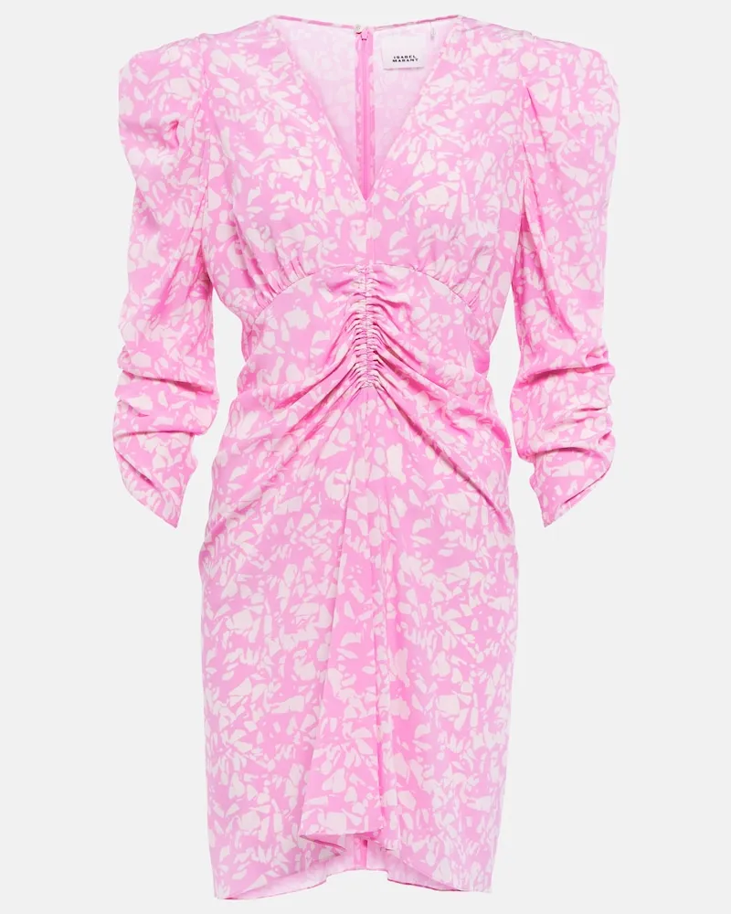 Isabel Marant Miniabito Aliniza in misto seta Multicolore