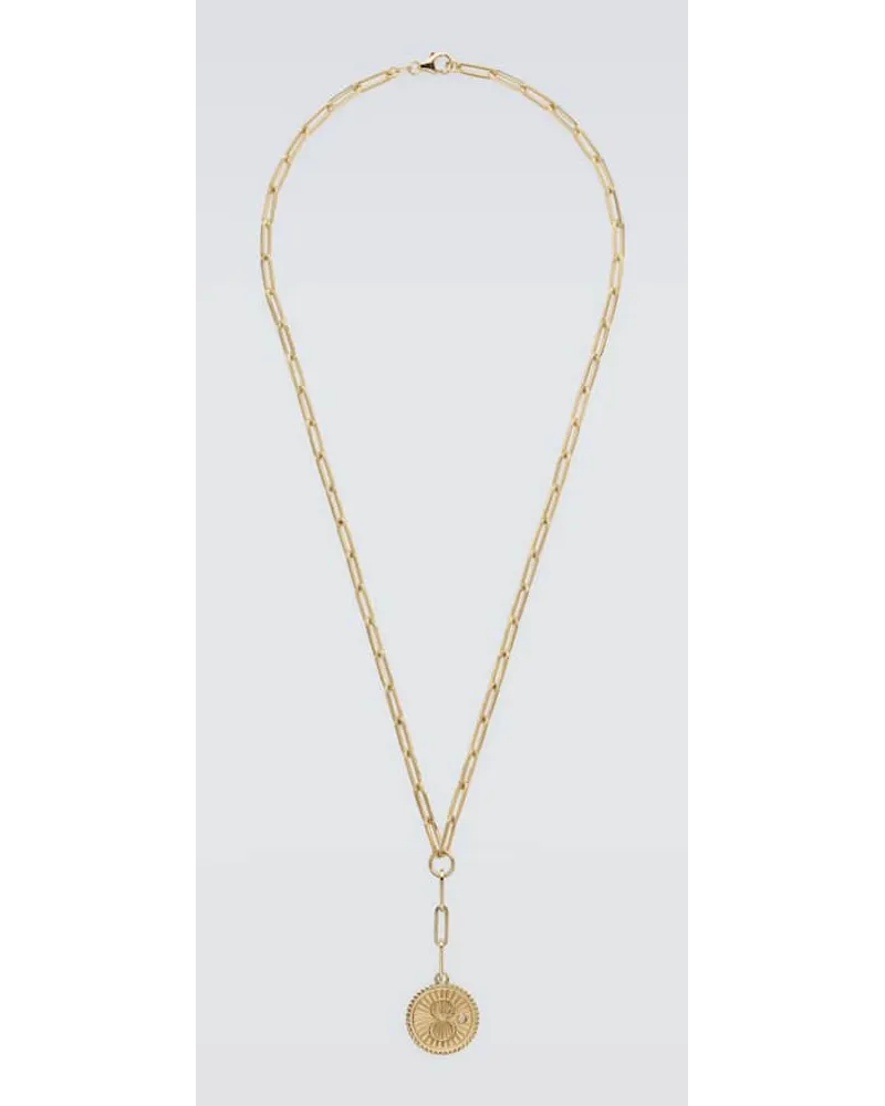FOUNDRAE Collana Karma in oro 18kt con diamante Oro