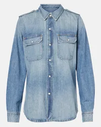 Nili Lotan Camicia di jeans Nais Blu